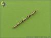 Master AM-32-001 Browning M2 aircraft .50 caliber (12.7mm) barrels (2pcs) (1:32)